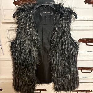 Ellie & Kate faux fur vest